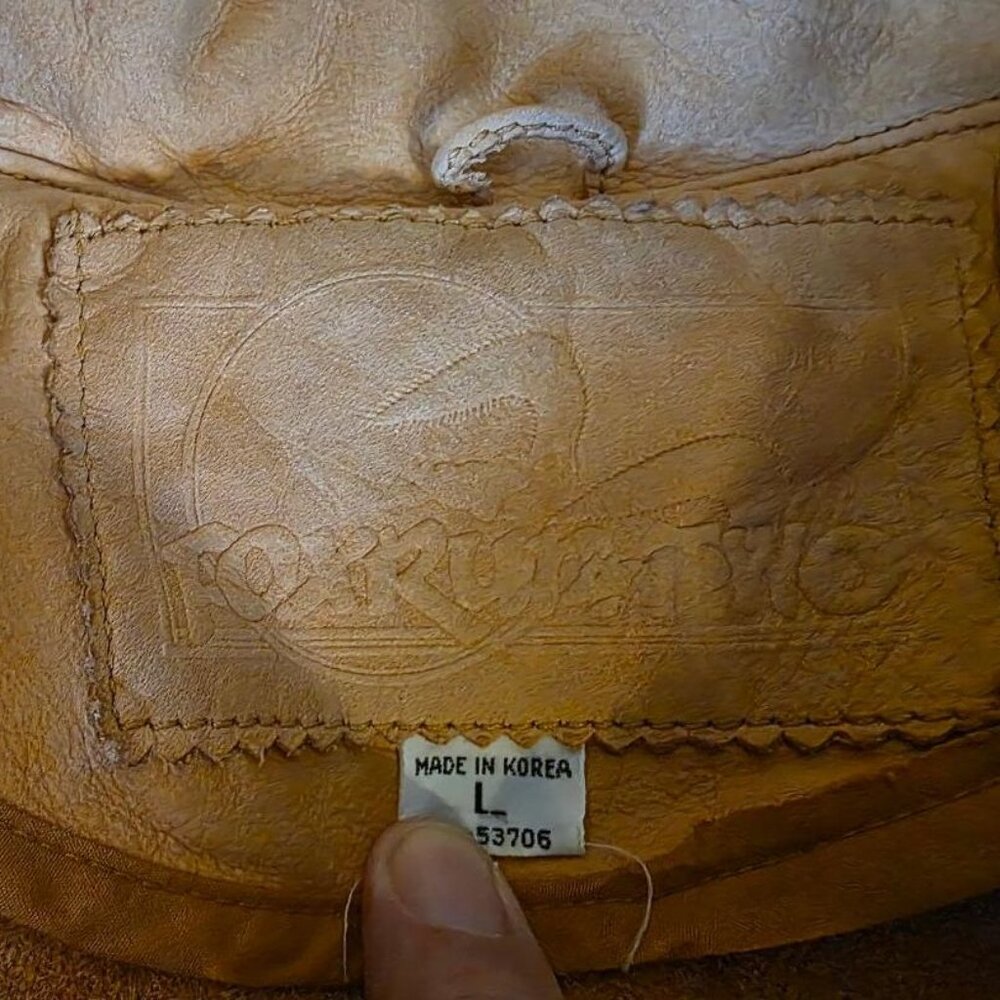 Suede whipstitch western blazer - Picture 7 of 11